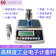 Shanghai Yingzhan Electronic Balance 3kg/0.05g Balance 600g/0.01g Balance Laboratory Weighing Electr