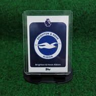 LOGO BALL CARD BRIGHTON & HOVEL ALBION BADGE TOPPS PREMIER LEAGUE 25/26