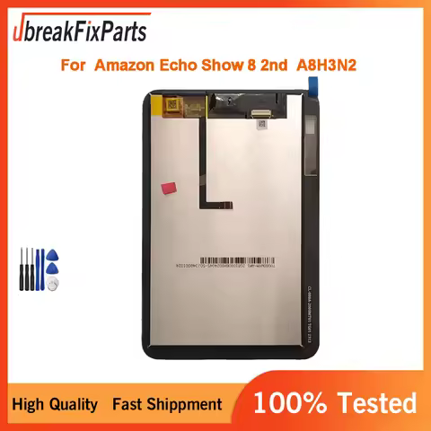 8.8 inch For Amazon Echo Show 8 2nd Gen A8H3N2 LCD Display Touch Screen Digitizer Assembly Replaceme
