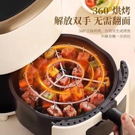 SG Ready Rack Air Fryer Barbecue Rack Grill Skewer Rack Stainless Steel Grill Household Handy Tool R