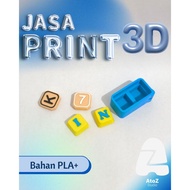 3D printingJasa in one color 3D printing/ PLA+ 0.28/0.2/0.15