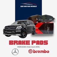 BREMBO Rear Pads (L+R) - Mercedes X166 GL63 AMG