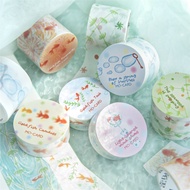 Paper tape, small fish, small fish, quick swim, dreamy element pattern, hand tent, sticky notes, bas