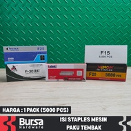 MATA MESIN Staples Straight Nail Gun Machine F10 F15 F20 F25 F30 Air Nailer Brad Nail Gun Air Staple