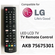 Remote Control LG AKB75675301 With NETFLIX Prime Video Apps Smart TV