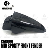KAWAZONO HIGH QUALITY CARBON MIO SPORTY / MIO SOULTY FRONT FENDER FOR MOTORCYCLE COD