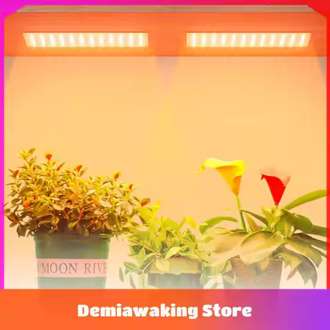 LED Grow Light USB Ultra-Thin Panel Grow Lights with Timer Full Spectrum Grow Lights Dimmable for In