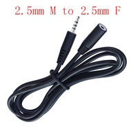 สายต่อ แจ็คออดิโอ ขนาดเล็ก 2.5mm 4 Pole Stereo 2.5mm Male to 2.5mm Female Jack Extension Audio Cable