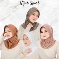 Bergo Sport Hijab Instant Sporty Hijab Sport Hijab Sport Hijab Short Sport