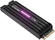 全新 美光科技 Crucial T710 PCIe Gen5 NVMe 2TB SSD – Heatsink, Up to 14,900 MB/s, Laptop & Desktop Compatib