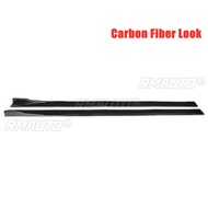 High Quality 2.2m Side Skirts Extension Rocker Splitters Diffuser Winglet Wings For BMW E90 E91 E92