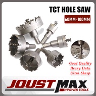 60mm-100mm TCT Hole Saw Carbide Tip TCT Drill Bit Hole Saw for Stainless Steel Alloy Steel Plate Alu