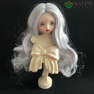 RALPH BJD SD Doll Hair, Multicolor High Temperature Fiber Bjd Doll Wig, Optional Curly Hair Handmade