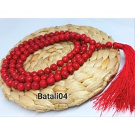 8mm RED MARJAN Turquoise TASBIH Contains 99 Items