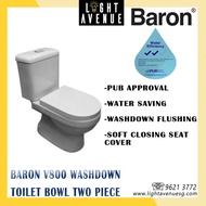 Baron V800 Washdown Two Piece Toilet Bowl