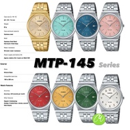 [ OFFICIAL CASIO WARRANTY ] CASIO MTP-B145D SERIES ANALOG MEN WATCH
