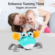 control future Crawling Crab Baby Toy - Infant Tummy Time Toys 3 4 5 6 7 8 9 10 11 12 Babies Boy 3-6