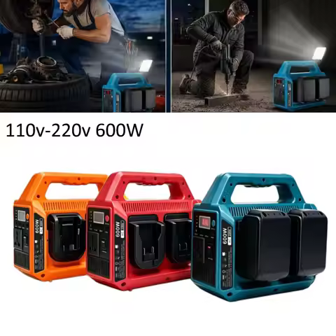 600W pure sine wave Power Inverter AC110V-220V for Makita/Dewalt/Milwaukee/bosch/Einhell /WORX18-20V
