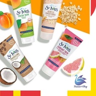 St. Ives Fresh Skin Apricot Scrub/St Ives Oatmeal Face Scrub/Pink Lemon/Coffee 170gr
