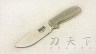 出清 最後一組【刀天下】美國製造《ESEE》ESEE-4P-DT "ESEE-4" 直刀 工作刀 露營、戶外使用