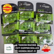 TAIKOM RACING CVT COPPER ROLLER PULLEY ROLLER HONDA BEAT FI / BEAT V1 RACING PULLEY ROLLER (18X14MM)