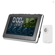 WiFi Smart LCD Weather Station APP Control Digital Indoor Outdoor Temperature Humidity Monitor Therm