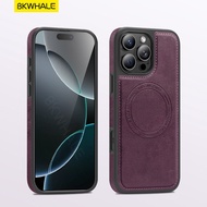 BKWHALE Ốp điện thoại từ tính cho iPhone 17 Pro Max 17 Air 16 Pro Max 16e 15 Pro Max 14 Pro Max 13