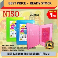 20MM A4 DOCUMENT HOLDER / DOCUMENT CASE / Fail A4 / A4 File / File Folder / Plastik Fail