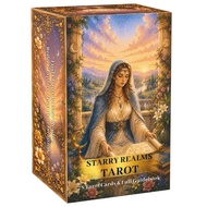 78 Starry Realms Tarot Cards, 13x8 Cm, Includes  Paper Manual, Journey to Imagination and Inner Wisd