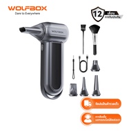 WOLFBOX MF100 Handheld Fan & Air Blower - 150,000 RPM High Speed, USB Rechargeable, 3-Speed Brushles