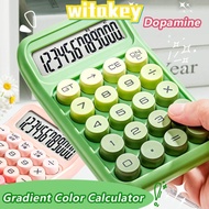 WITAKEY 12 Digit Calculator, Gradient Color 12 Digit Accounting Calculator, Multifunctional Ergonomi