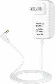 Security-01 DC 6V 1A Power Supply Adapter for Omron Healthcare Blood Pressure Monitor 5 Series 7 Series 10 Series,6 Volt Charger Hem-ADPTW5 Replacement Cord,6.4FT,White