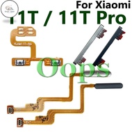 OGO Power button Flex For Xiaomi Mi 11T 11T Pro 5G Phone ON OFF Volume button Fingerprint Sensor Sca