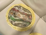 中國風金色圓形坐墊套 China Style Cushion Covers