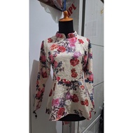 Slimfit coquette floral Blouse