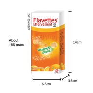 Flavettes Effervescent Vitamin C 1000mg