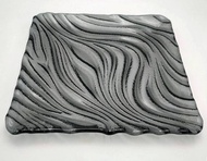 水紋玻璃方盤 琉璃盤 窯燒玻璃