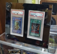 遊戲王 混沌戰士 儀式 一套 2張  金字 金閃 無角 超靚  PSA9 鑑定卡 超稀有