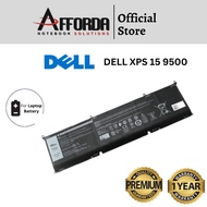 DELL XPS 15 9500 PART NO 69KF2 Notebook Battery