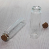 Cork Glass Jar Cork Glass Bottle (Large) Height 78mm/Pack 1 Pack Essential Oil Bottle Cork Glass Bot