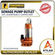 Powerhouse Sewage Submersible Pump Outlet 1HP PH-CO-SUBSEWAGE-1HP