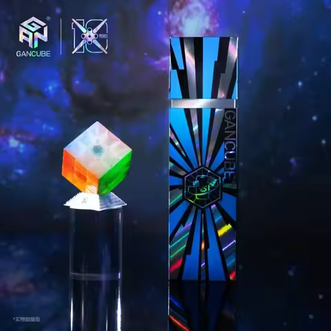 [ECube] GAN 10th Anniversary Edition Series Gift Set GAN 15 251 330 Transparent Stickerless Magnetic