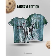 【 Free customization 】STL Sepak Takraw League Full Sublimation Jersey T-shirt