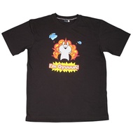 Usagyuuun 棉質 T 恤 海軍藍色 (胸前有口袋)