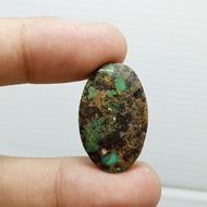 BATU PIRUS PERSIA HIJAU TUA JUMBO LAWAS SAKRAL TOP COLLECTION