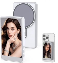 โทรศัพท์แม่เหล็ก Vlog Selfie Monitor หน้าจอการบันทึกไร้สายโดยใช้กล้องด้านหลังโทรศัพท์สําหรับ Selfie