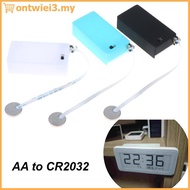 ONTWI CR2032 to AA Battery Converter 1Pcs Ultra-Thin 0.15mm Non-Destructive Modification for Portabl