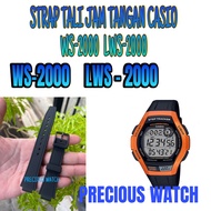 CASIO WS-2000H WS2000H WS 2000H LWS-2000 LWS 2000 LWS2000 Casio digital rubber watch STRAP and can b