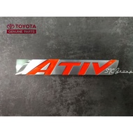 Toyota Yaris ATIV Rear Cover Plate