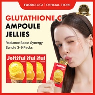 [FOODOLOGY Official] 4.1 NEW [Bundle] Jeltiful Glutathione C Ampoule Jelly 22g (3-9 Packs) | Multi-r